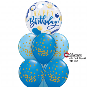 Buon compleanno raffinato blu o rosa